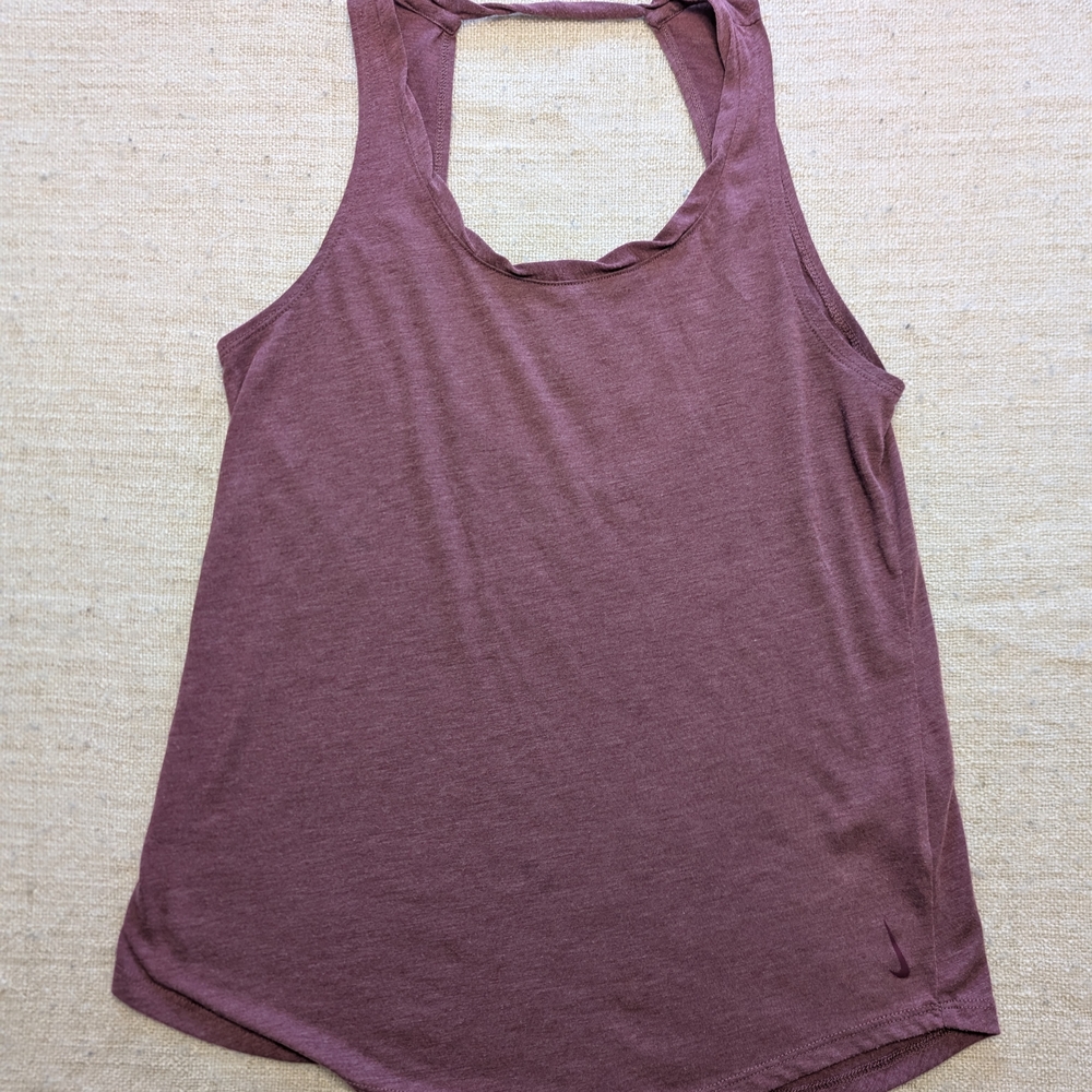 Women's Mauve Sleeveless Top
